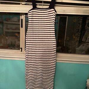 Size medium stripe maxi dress